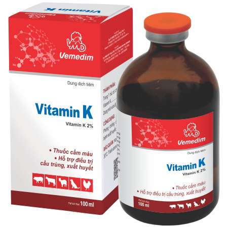 Thông tin về vitamin k thú y vai trò và công dụng trong y khoa thú y